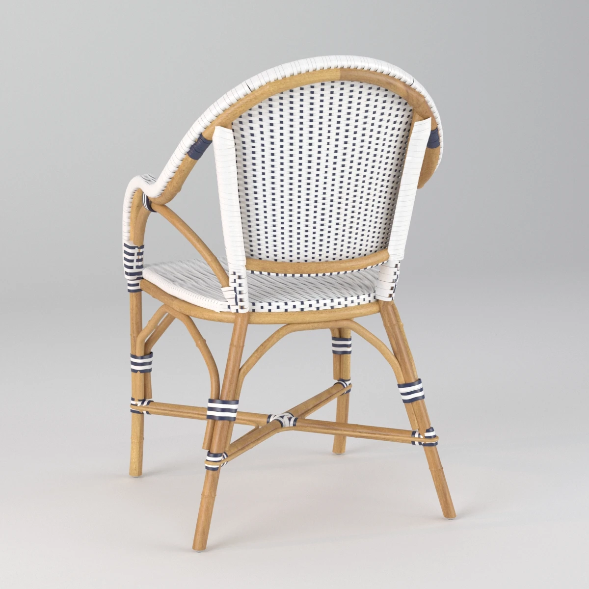 Riviera Dining Armchair 3D Model_012